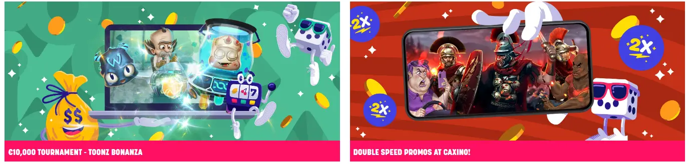 best promotions at Caxino