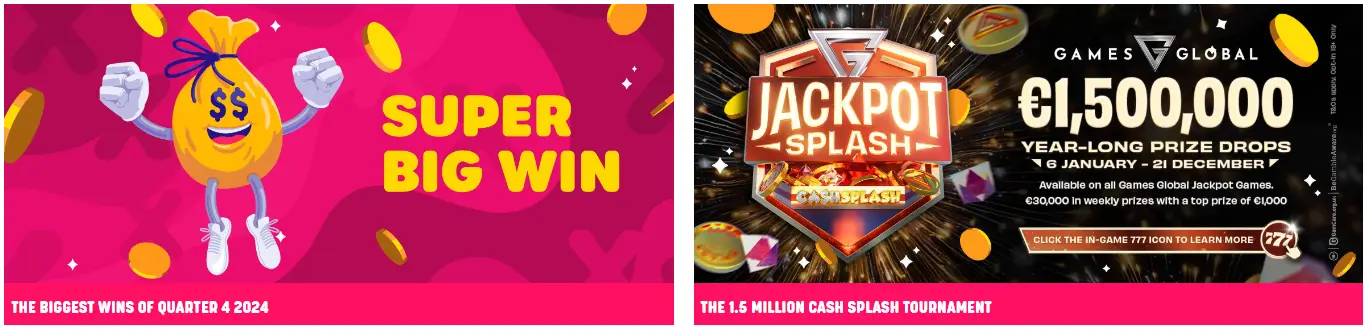  cash splash tournament at Caxino