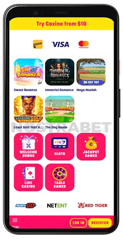 Caxino mobile casino